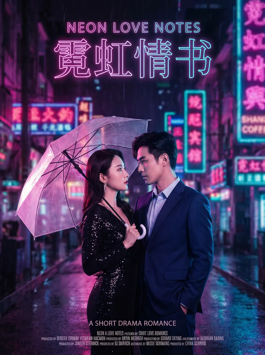探花极品 热播都市爱情短剧 - 霓虹情书海报